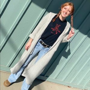 Rebecca Elliott Duster Sweater